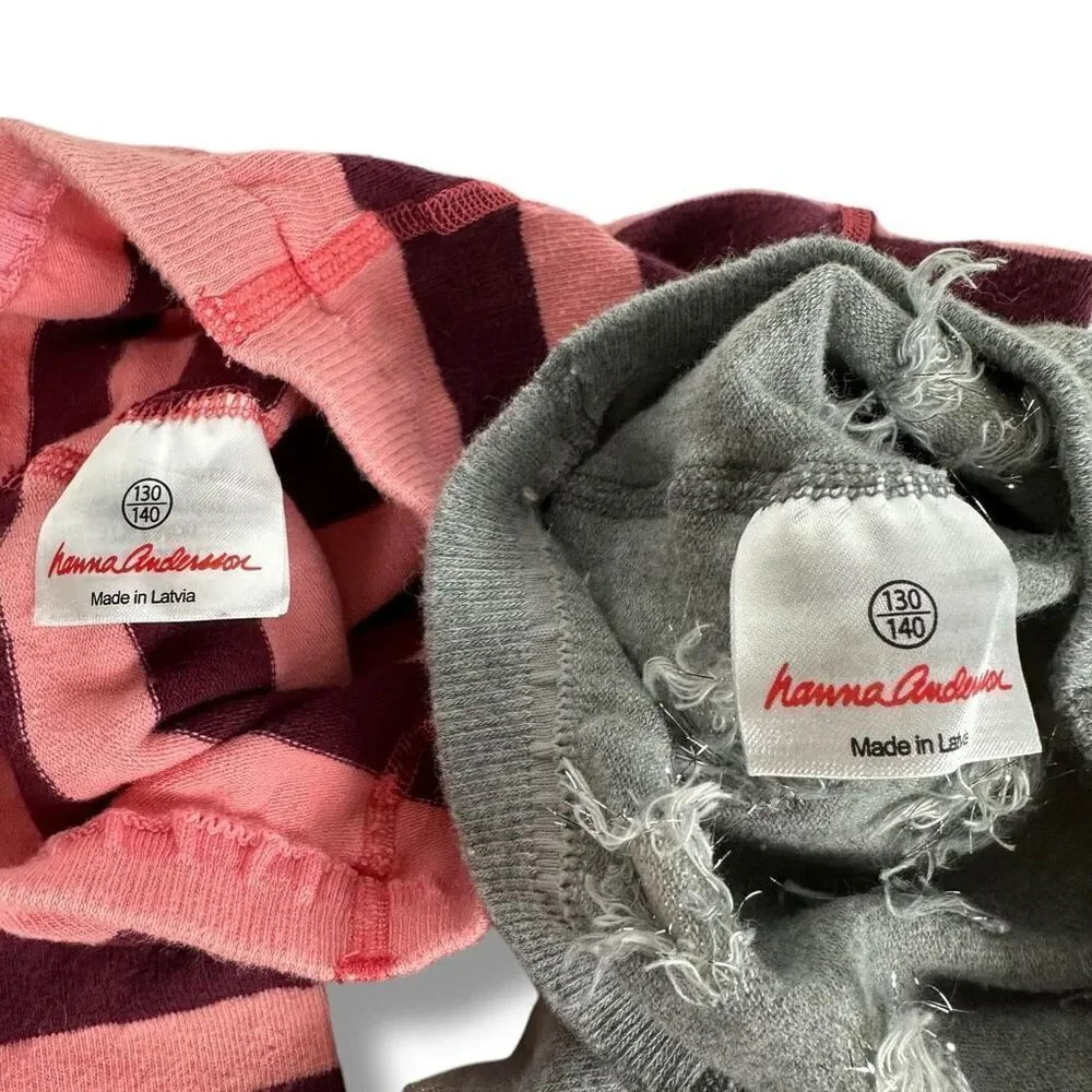 Hanna Andersson Girls Tights size 130-140 / 8-10 Bundle